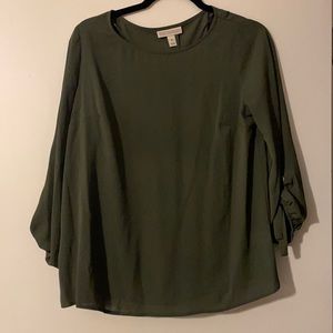 Army green, Never worn, blouse